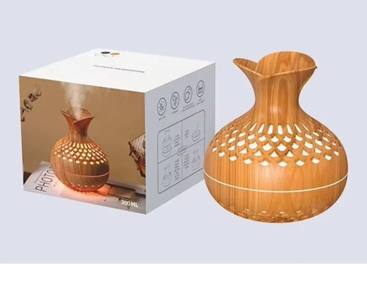 Tree-Style Design Ultrasonic Aroma Diffuser – Air Freshener with Night Light for Aroma and Freshness at Home
