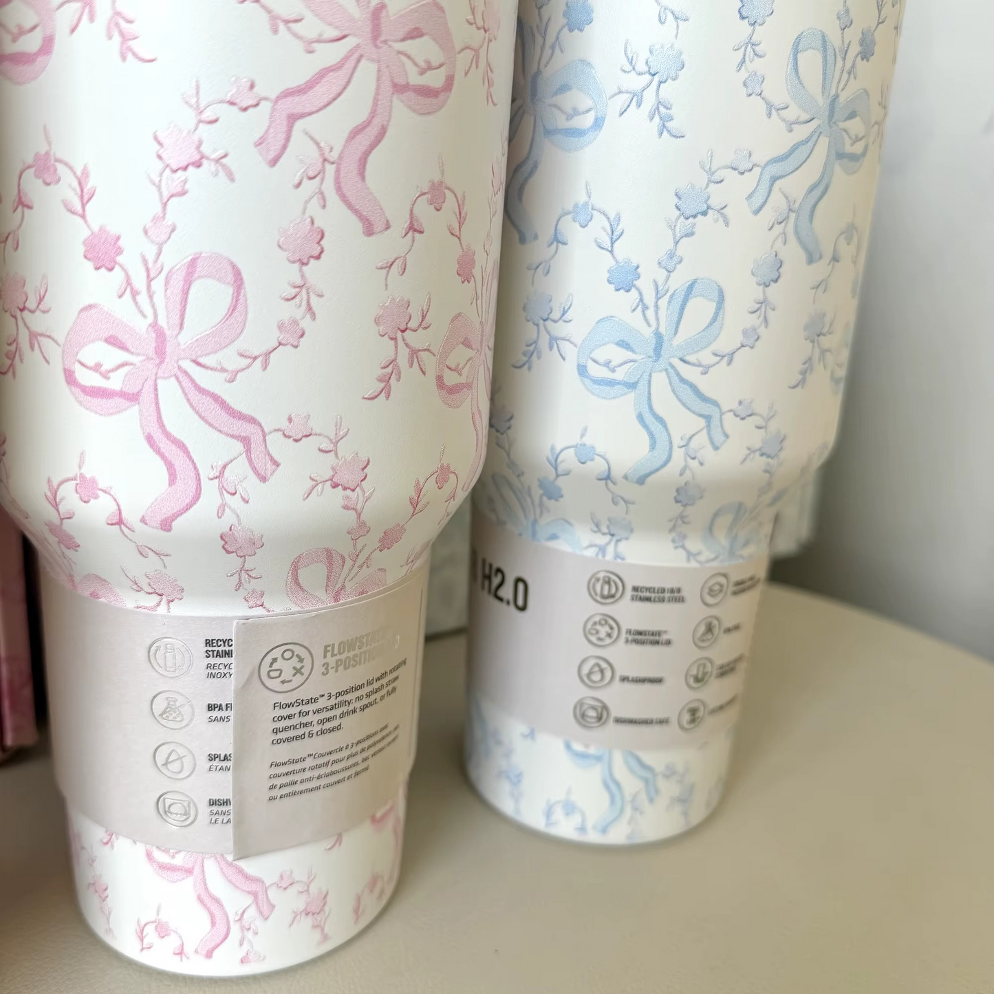 כוס נירוסטה מבודדת ואקום עם ידית 1.8 ליטר