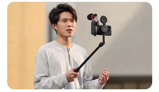 Bluetooth Camera Handle with MagSafe – Perfect Stability for Smartphone Photography