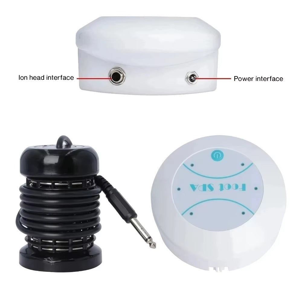 Ionic Foot Bath Detox Device – Toxin Cleansing, Relaxing Massage, and Energy Renewal for Body and Mind