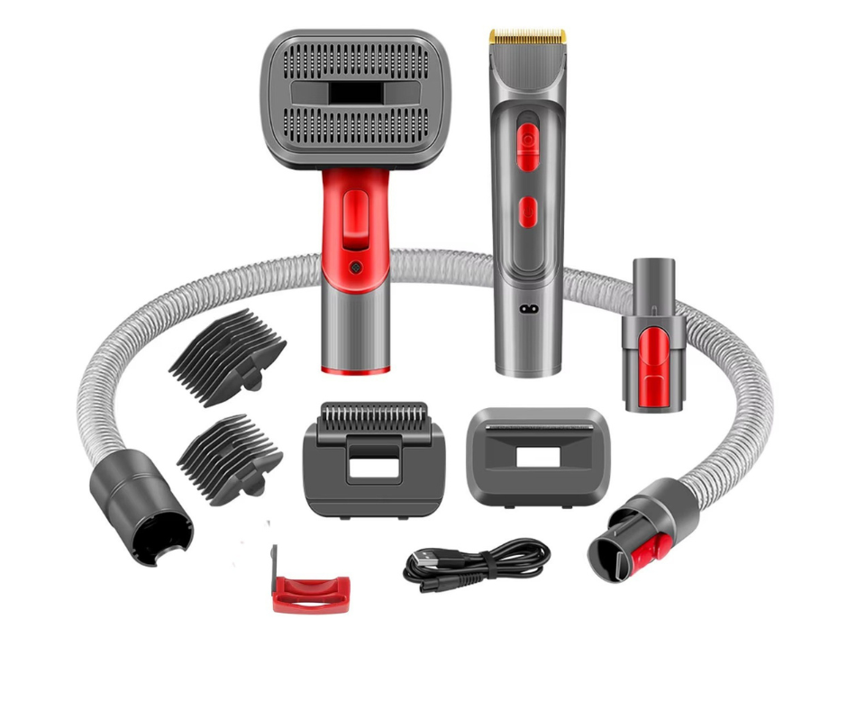 Groomy Brush – Hair Vacuum for Dogs and Cats Compatible with Dyson Vacuums