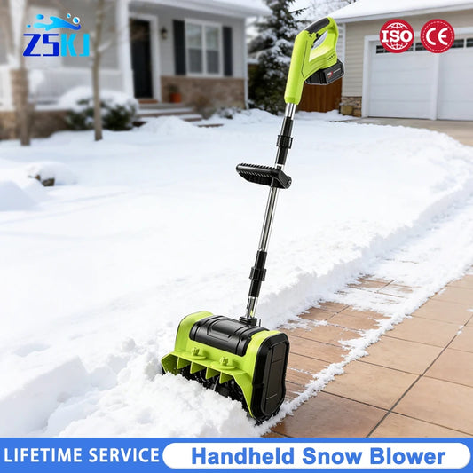 מסיר שלג חשמלי אלחוטי – עוצמה של ‎33,000‎ סל״ד