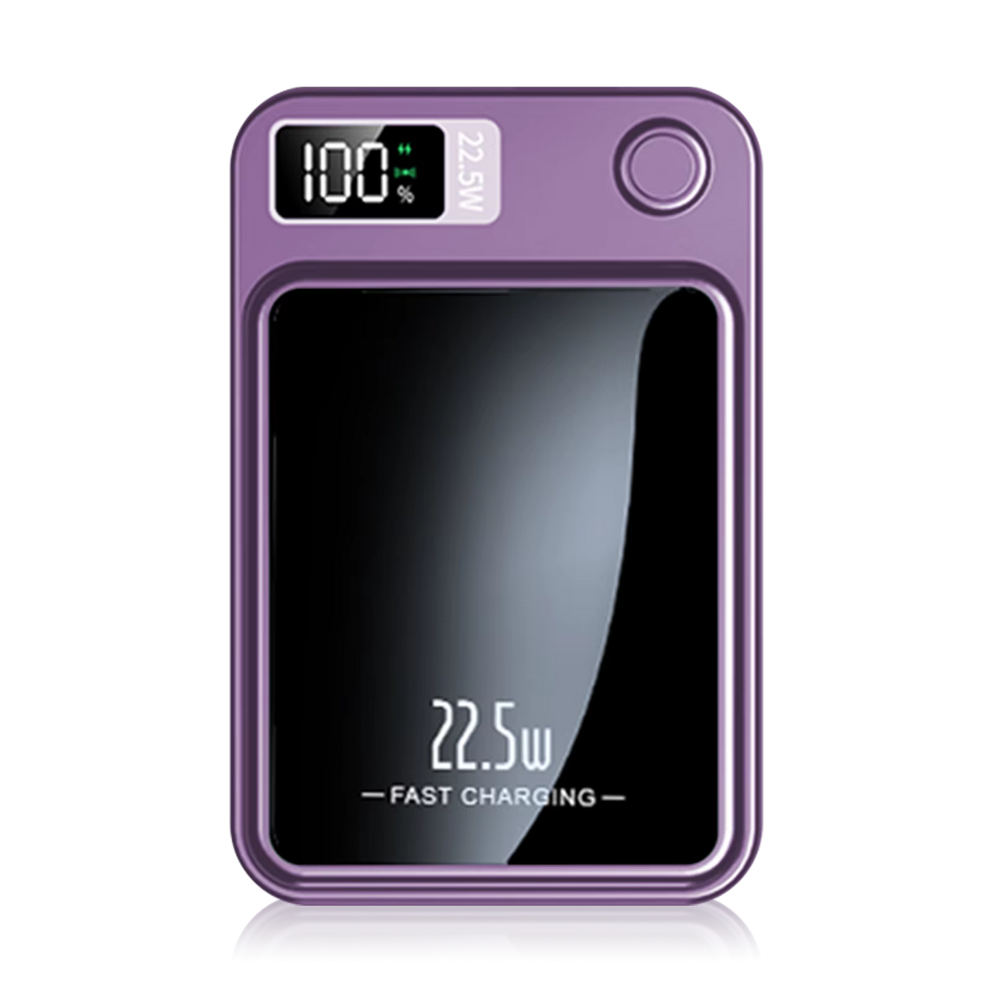 10,000mAh Magnetic Portable Battery – 22.5W Fast Wireless Charging with LED Display and Foldable Stand for iPhone