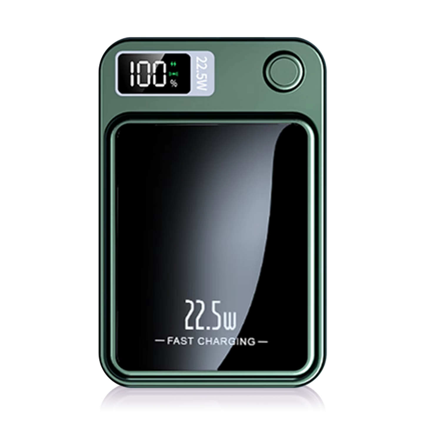 10,000mAh Magnetic Portable Battery – 22.5W Fast Wireless Charging with LED Display and Foldable Stand for iPhone