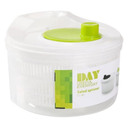 Manual Vegetable Chopper and Salad Basket – Multifunctional Salad Spinner for Draining Fruits, Vegetables, and Greens