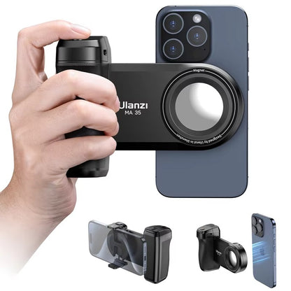 Bluetooth Camera Handle with MagSafe – Perfect Stability for Smartphone Photography