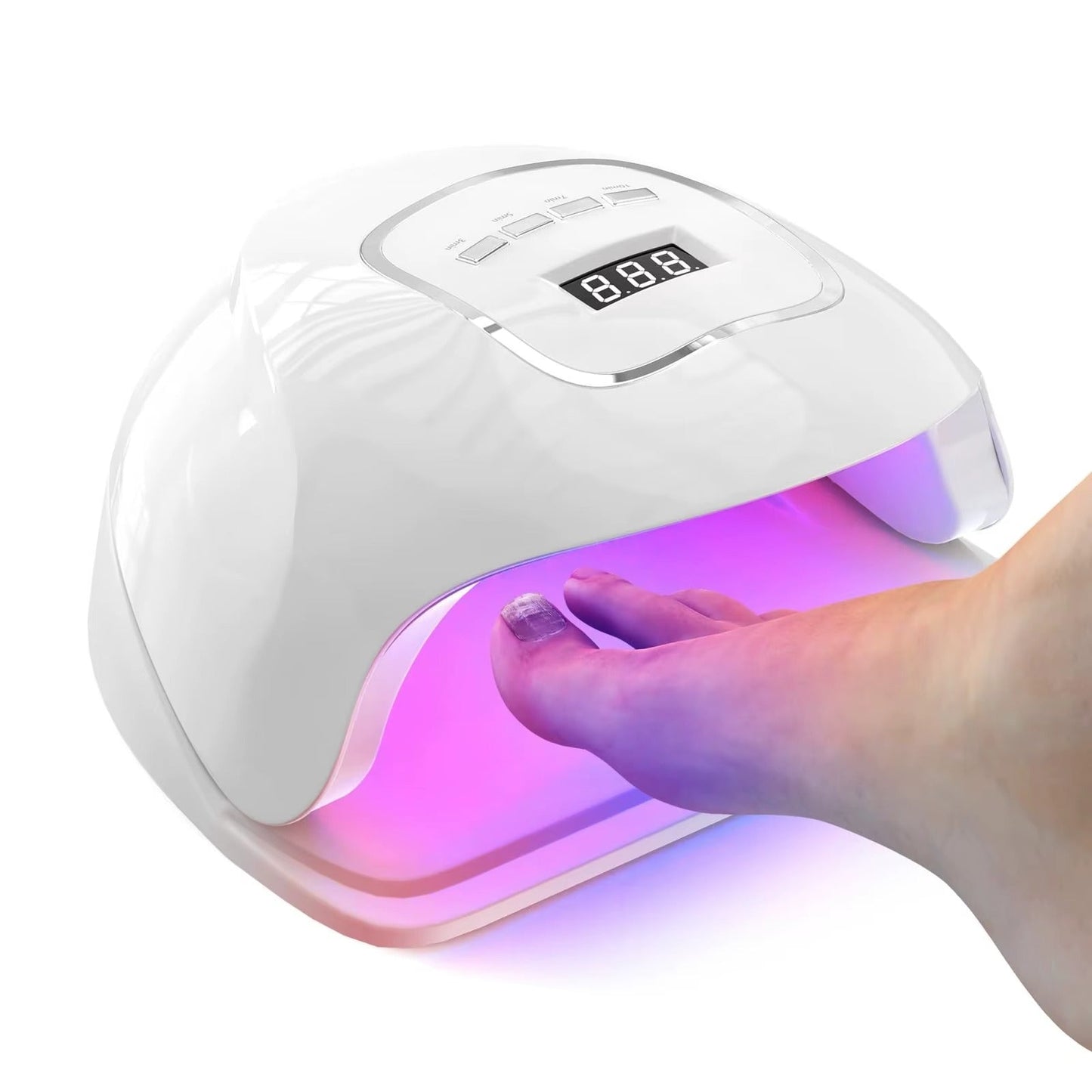 Laser Device for Nail Fungus Treatment – Blue and Red Light with Digital Display