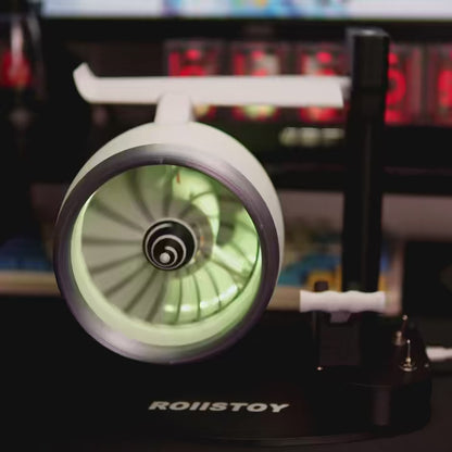 Turbo Air Humidifier with Single Nozzle – Includes Ventilation Feature and Stunning RGB Lighting for Home and Office Use